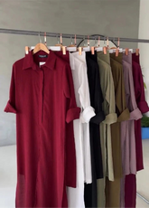 Button Down Long Set