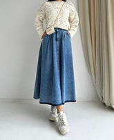 Korean Denim Skirt