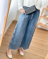 Denim Baggy SideButton