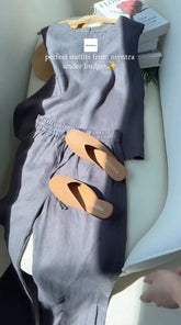 Casual Set Navy Blue