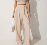 Velcro Waist Belt Trousers