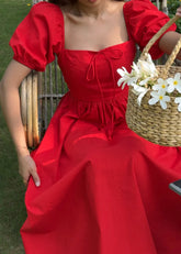 Nova Tie Up Dress