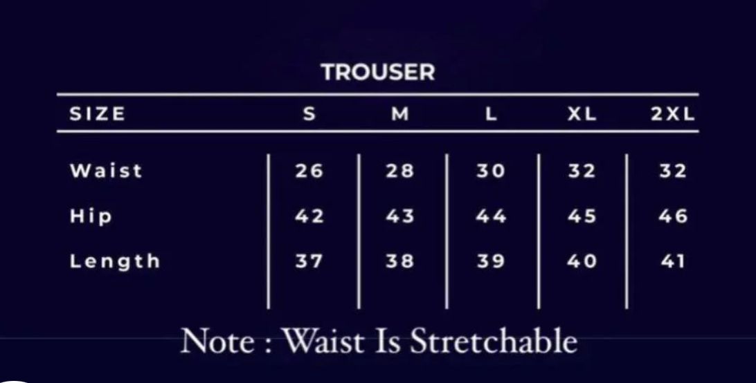 Linen Double Button Trouser