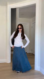 Pinterest inspire denim skirt