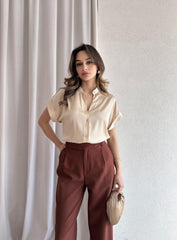 Satin Cella Shirt