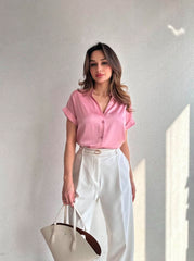 Satin Cella Shirt