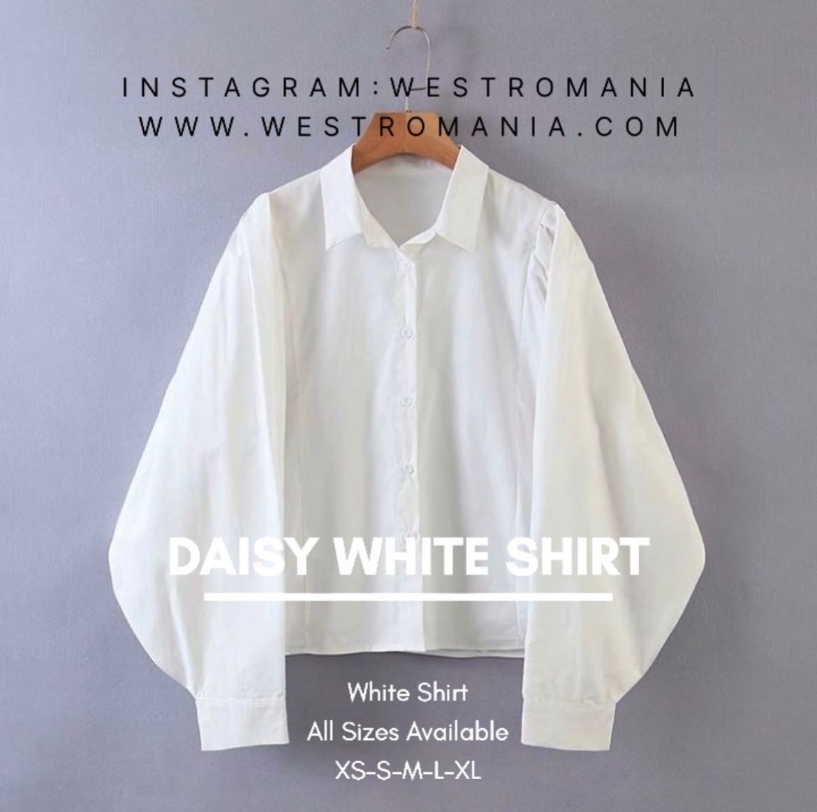 DAISY WHITE SHIRT