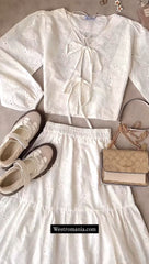 White Raya Outfit