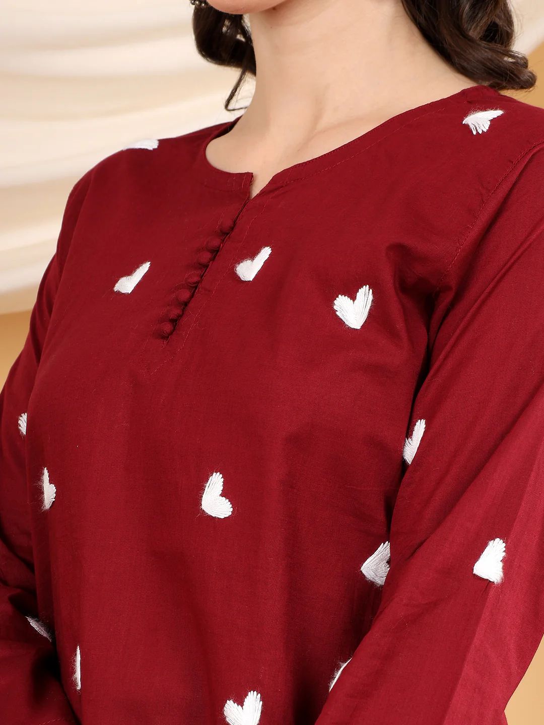 Sitara Chikankari Short Kurti