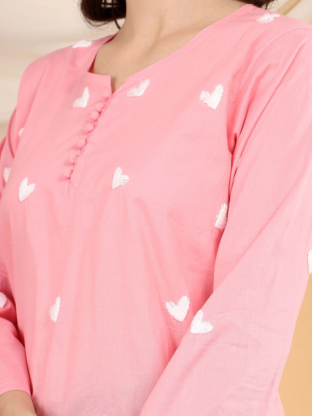 Sitara Chikankari Short Kurti
