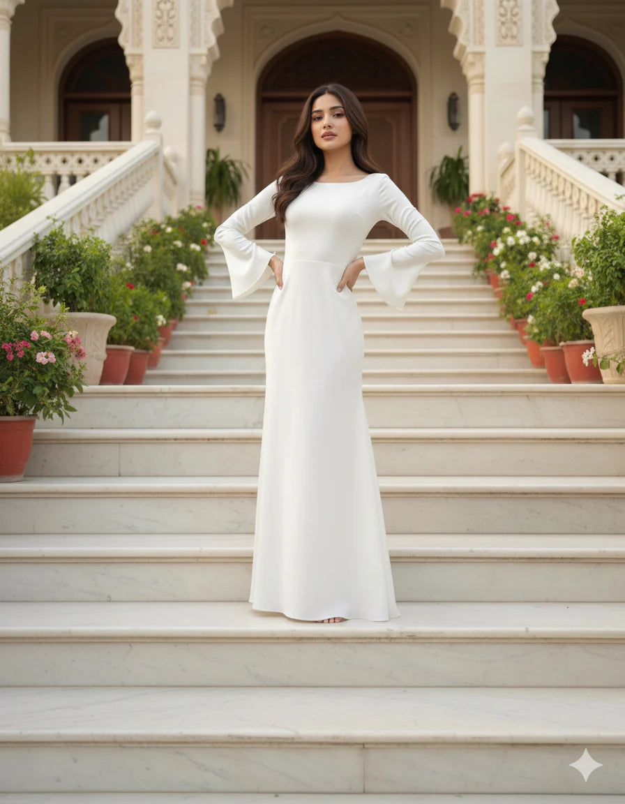 Mahjabeen Silk Dress