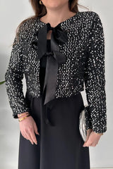 Sequence Jacket With Skirt